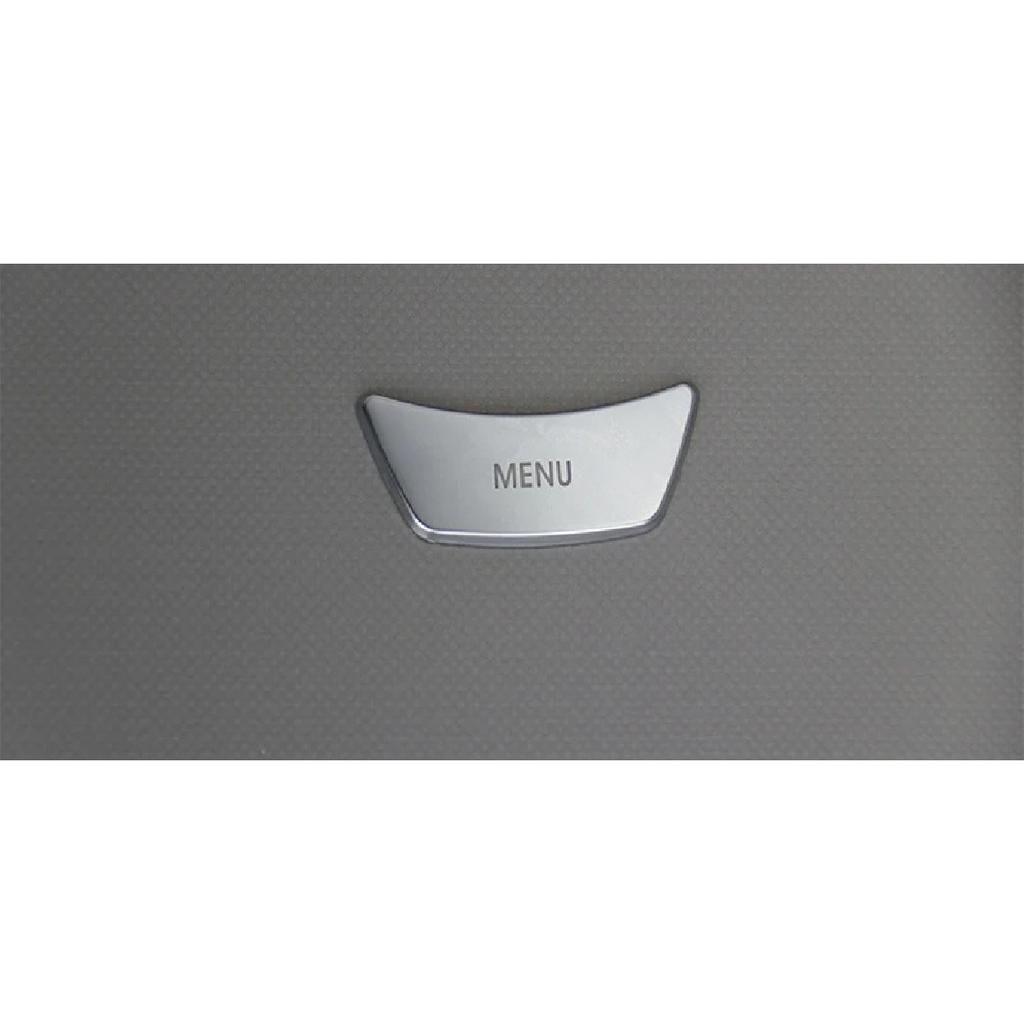 Car styling Interior multimedia control MENU button Trim Sticker cover for BMW e60 E90 3 5 series X5 X6 E70 E71 auto Accessories