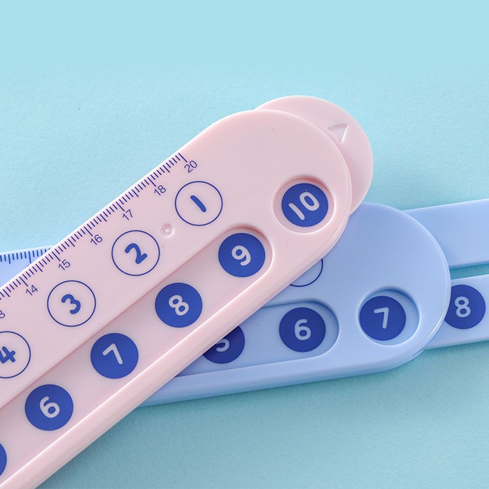 Enlightenment Aid Straight Ruler Early Education Student Ruler Number Decomposition Ruler  Students