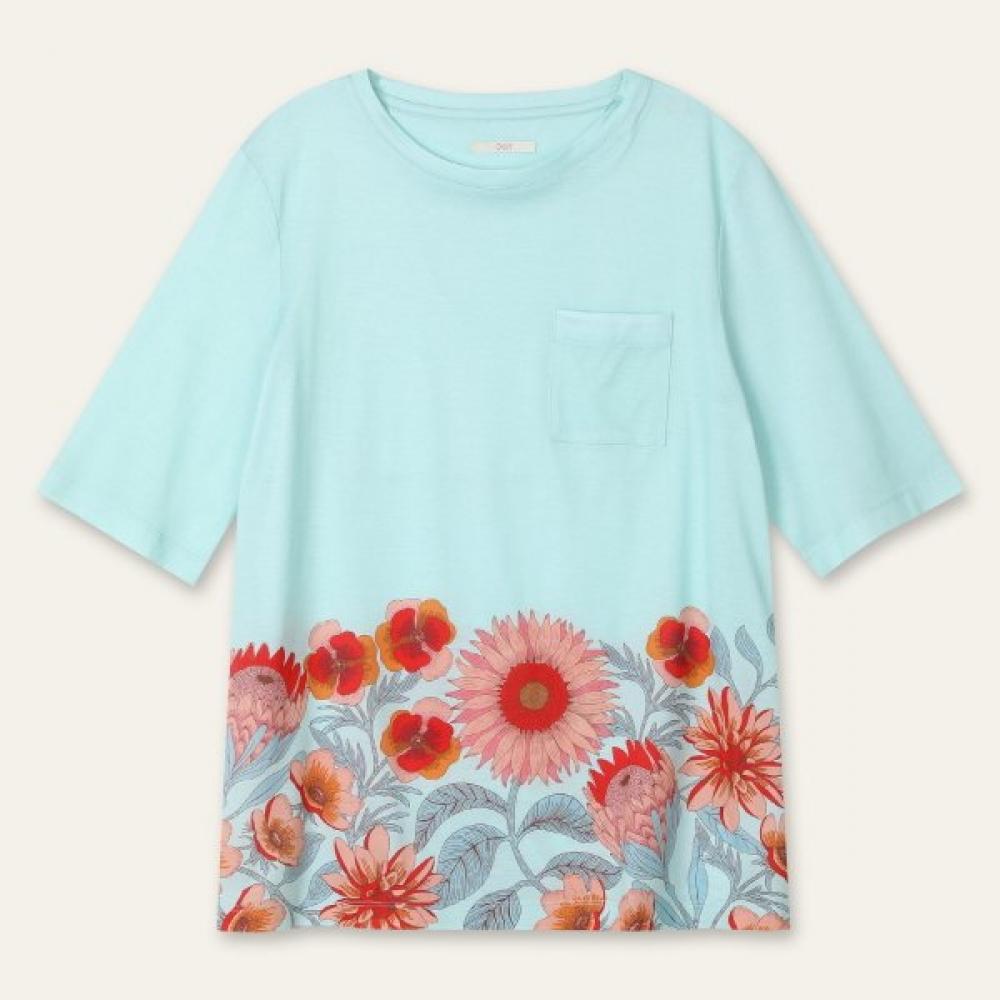 

Oilily PaTTern T shirT owes2Ts042 mint (50)/XL(88)