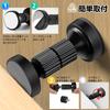Dotcom Prime Tension Disaster for Narrow Gap 2 Pieces Earthquake-Proof Rods, Anti-Tip, Earthquake-Resistant, Prevention, Use, 11cm, White,