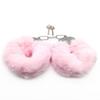 Plush Handcuffs Metal Alternative Tools Shackle Handcuffs SM Training Equipment Binding Adult Sex Toys for Women and Couples