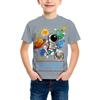 Clothes Funny Terror Pumpkin Graphic T Shirt Boys Girls Halloween Short Sleeve Tops Tees 3-14Y Halloween Gift Party T-Shirtt