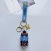 Aladdin Cartoon Figure Backpack Pendant Ornament Keychain Jasmine Princess Genie Keyring Accessories Women Men Kid Gift