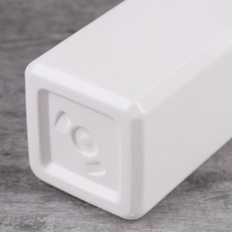 1Pcs Bathroom Dispensers Square Shampoo Shower Gel Body Wash Dispensers Refillable Bamboo Pump Bottles Lotion Containers
