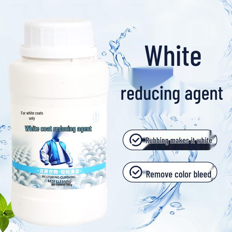 Active Oxygen Bleach for Stain Removal On White Clothing
