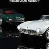 1:24 507 Vintage Classic Car Alloy Model Car Diecasts Metal Model Simulation Sound Light Collection Boys Toy Gift