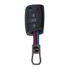 Key Case Cover For Vw Golf 7 Gti Polo T-Cross T-Roc Touran Tiguan Skoda Octavia Rapid Kodiaq Fabia Seat Ibiza Leon Ateca Arona
