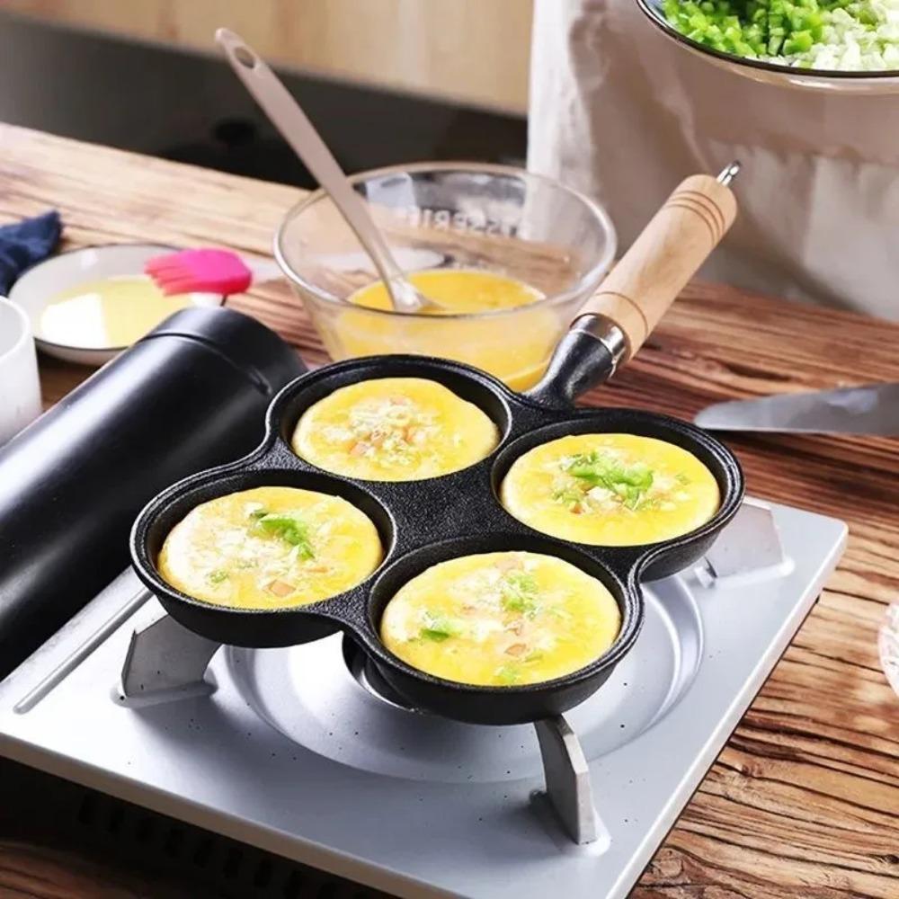 Nonstick Omelet Pan Cast Iron Pancake Pan Household Egg Frying Pan Steak
