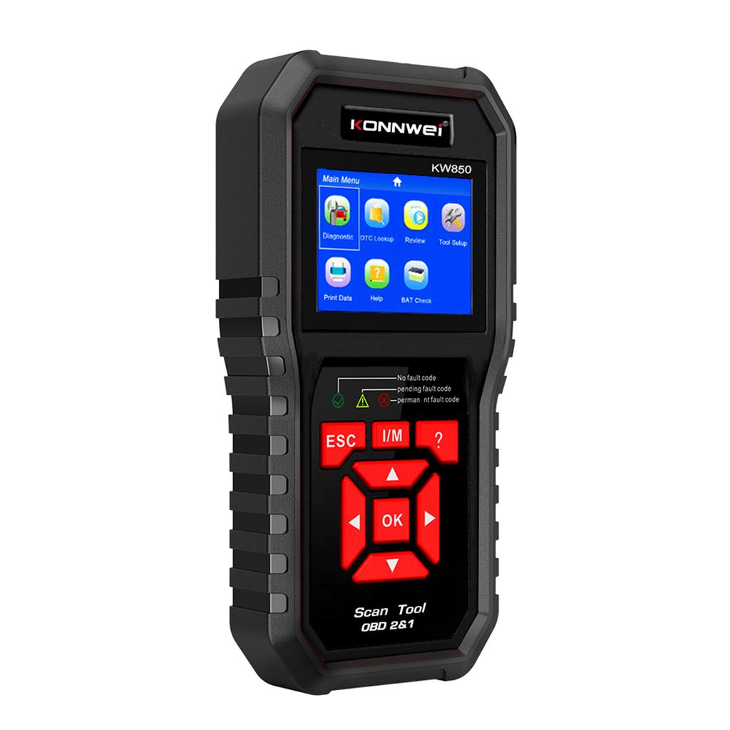 KONNWEI KW850 OBDII Scanner Auto Code Reader Diagnostic Check Engine Light Scan Tool for OBDII Cars