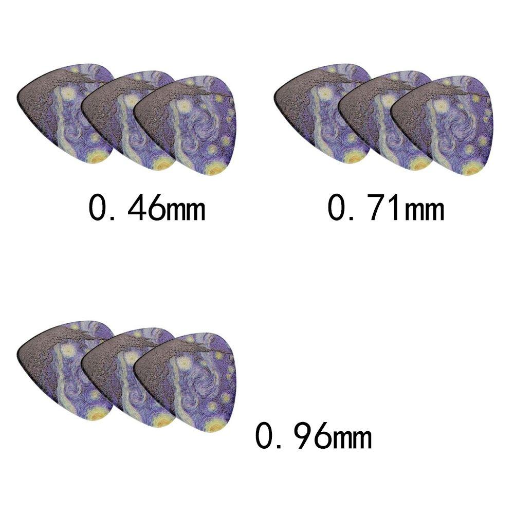 Premium Sound Star Sky Design Electric Guitar Picks Acoustic Guitar Pick Finger Guitar Pick