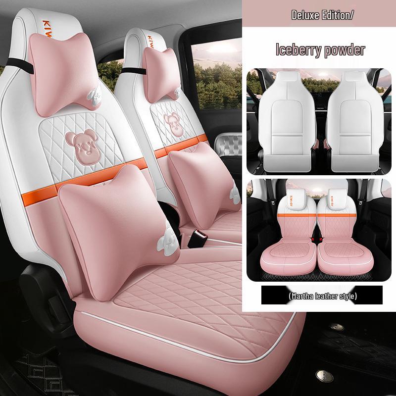 CSL Full Wrap Sports Leather Seat Cushion for Baojun EV – All Season