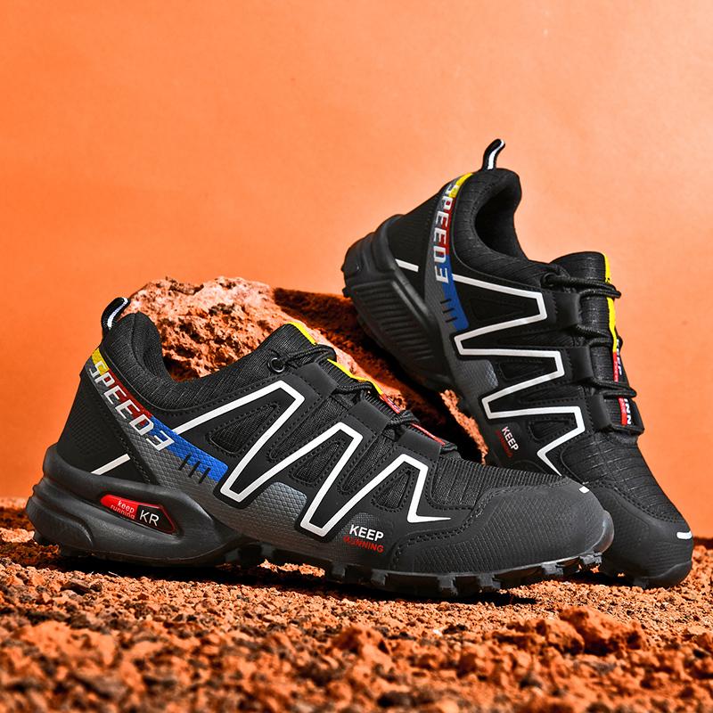 Man Climbing Shoes Outdoor Non-slip Trekking Sneakers Fashion Comfortable Sports Shoes Big Size