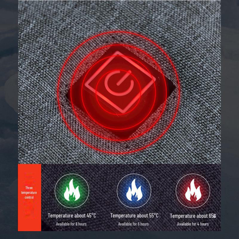 Herren Beheizte Winter Touchscreen Wasserdichte Ski- & Motorradhandschuhe