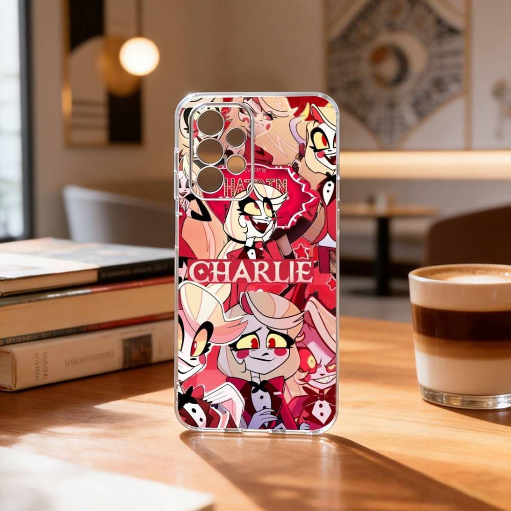 Hazbin Hotel Чарли Морнингстар Чехол для телефона для Samsung S25, S24, S21, S22, S23, S30, Ultra, S20, Plus, Fe Прозрачный чехол Samsung S20lite
