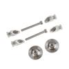 2pcs Stainless Handlebar Plug Dirt Bike Handlebar End Cap Replacement Motorcycle Accessories Easy Installation