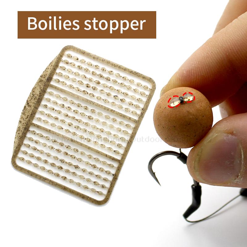 5packs Carp Fishing Accessories Boilies Stopper Curved Shape To Fit Boilies Perfectly For Carp Fishing Bait Terminal Tackles