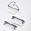 Ultra-Light Stall Running Rivers And Lakes Presbyopia Glasses Retro Eyebrows Half Frame Middle-Aged And Elderly Eye Protection Reading Glasses