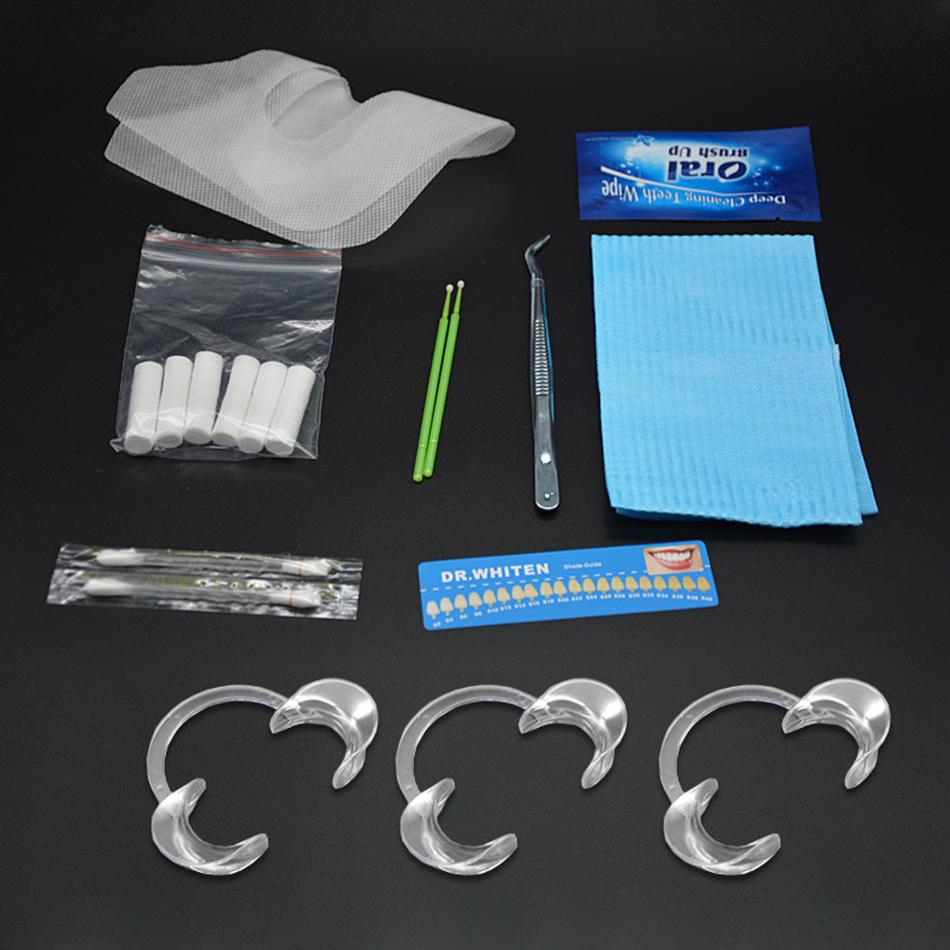 1 Box Dental Teeth Whitening Kit 35% Hydrogen Peroxide Professional Bleach System Tooth Whitening Whitener Bleaching Gel