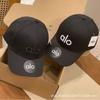 Alo Yoga Baseball Cap Men Women Breathable Sun Hat Adjustable Sport Couple Style Embroidered All Seasons