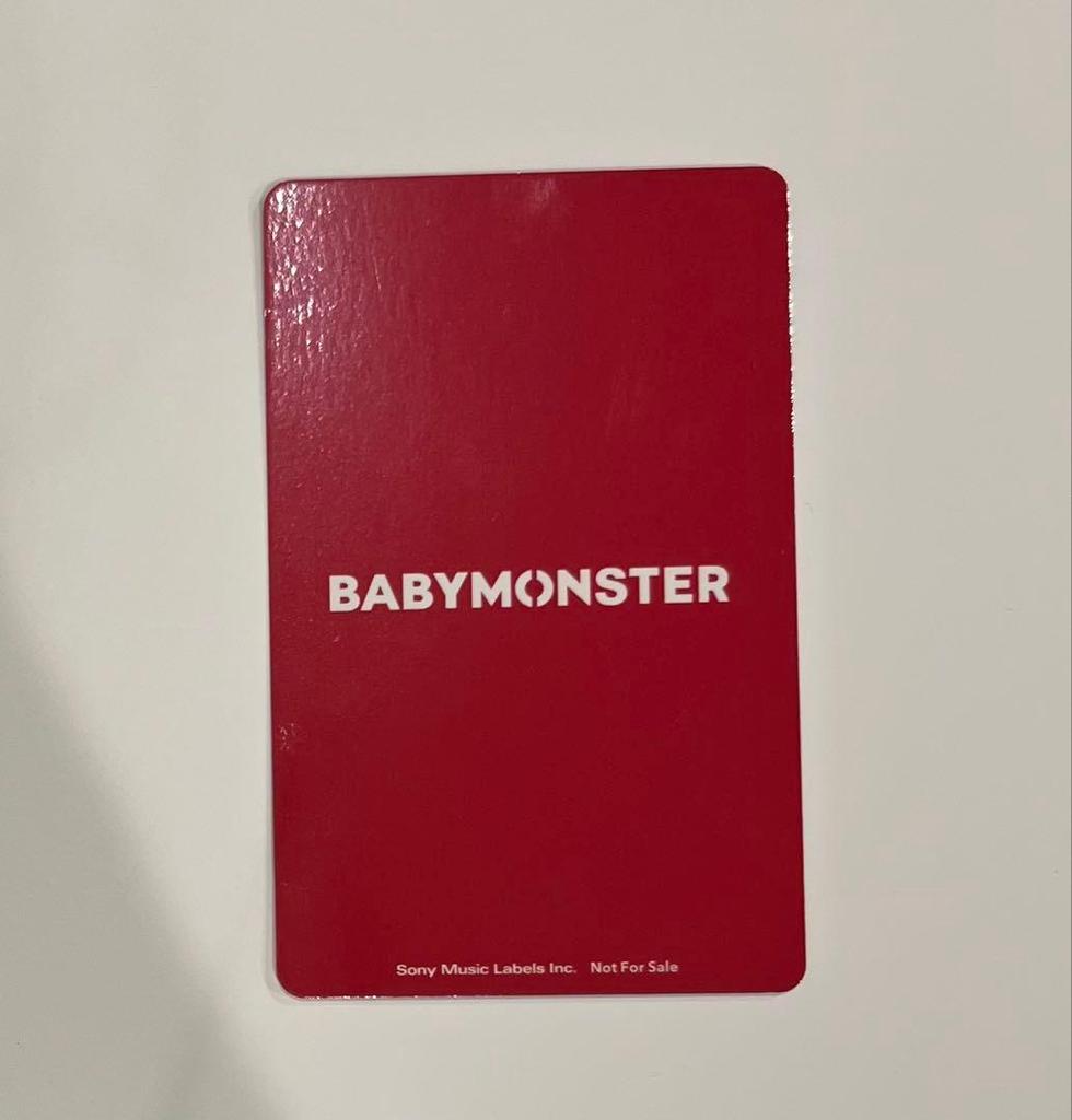 [USED] BABYMONSTER Rola Trading Card (First Press Limited Edition) - Sony Music Japan Bonus Item