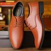Men's Formal Leather Shoes - Soft Sole, Non-Slip, Ideal for Middle-Aged Dads, Special Clearance