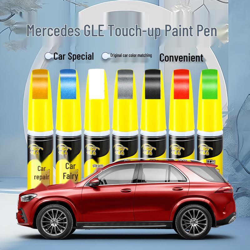 Mercedes GLE Obsidiánová černá & Arktická bílá Opravná tužka na škrábance