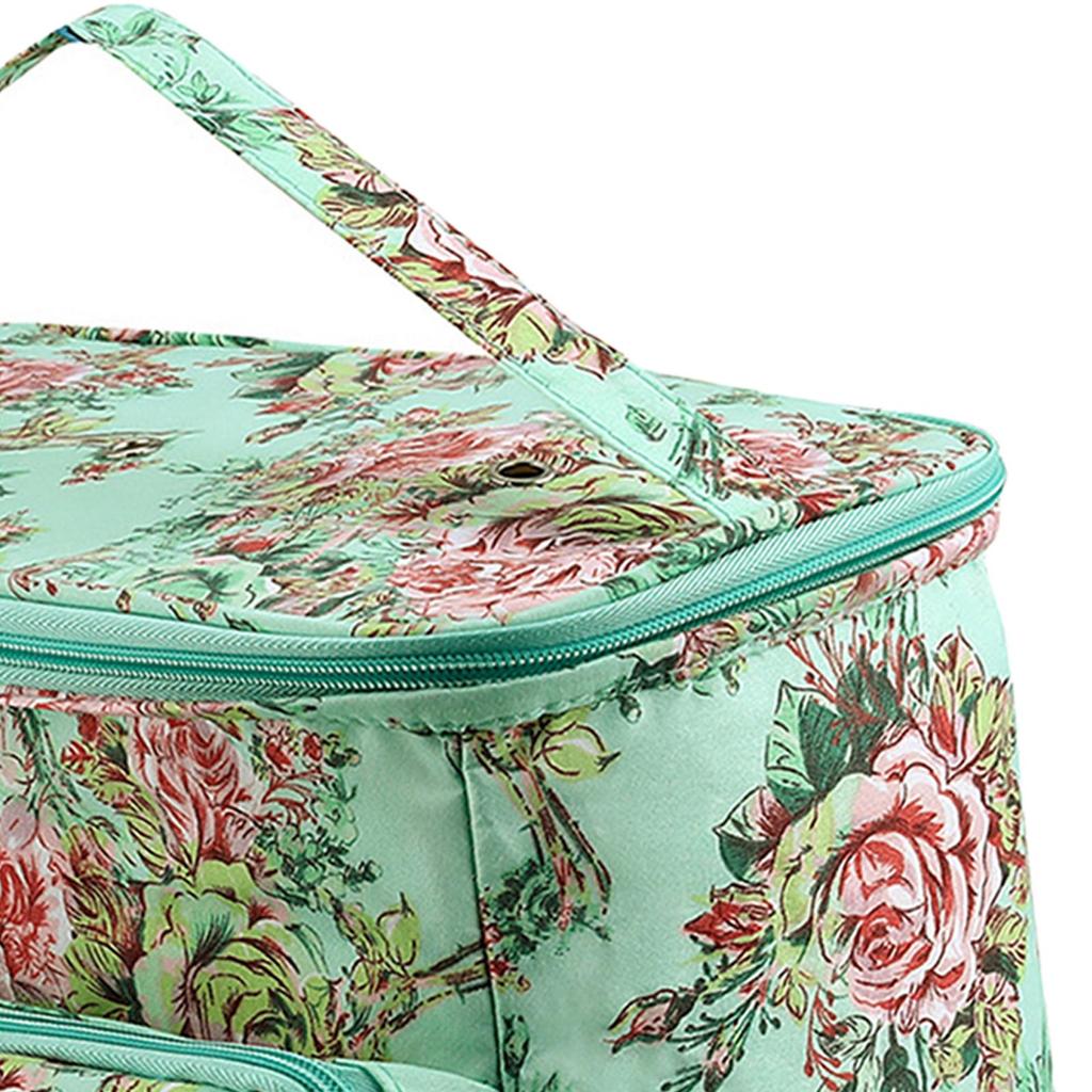 Yarn Storage Knitting Bag Knitting Tote Lightweight with Zipper Large Capacity Yarn Organizer Yarn Storage Bag for Knitting
