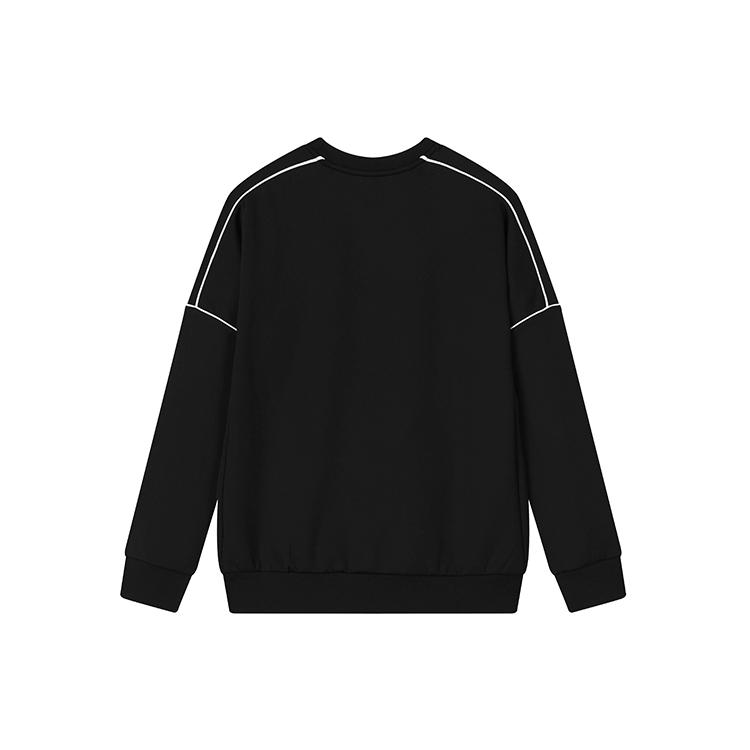 New FILA Sweatshirts Men's Pitch Black A11M131222FBK