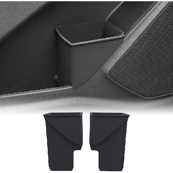 ELECFRESH 2 Compatible with Door Side Trash Can for Package -2025 2026 Ford Explorer,Trash can storage box suitable for Ford Explorer Accessories