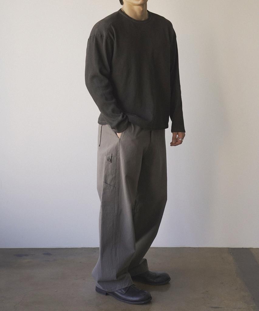 SIIIIDO Ford Sd Front Line Curved Cotton Pants #1
