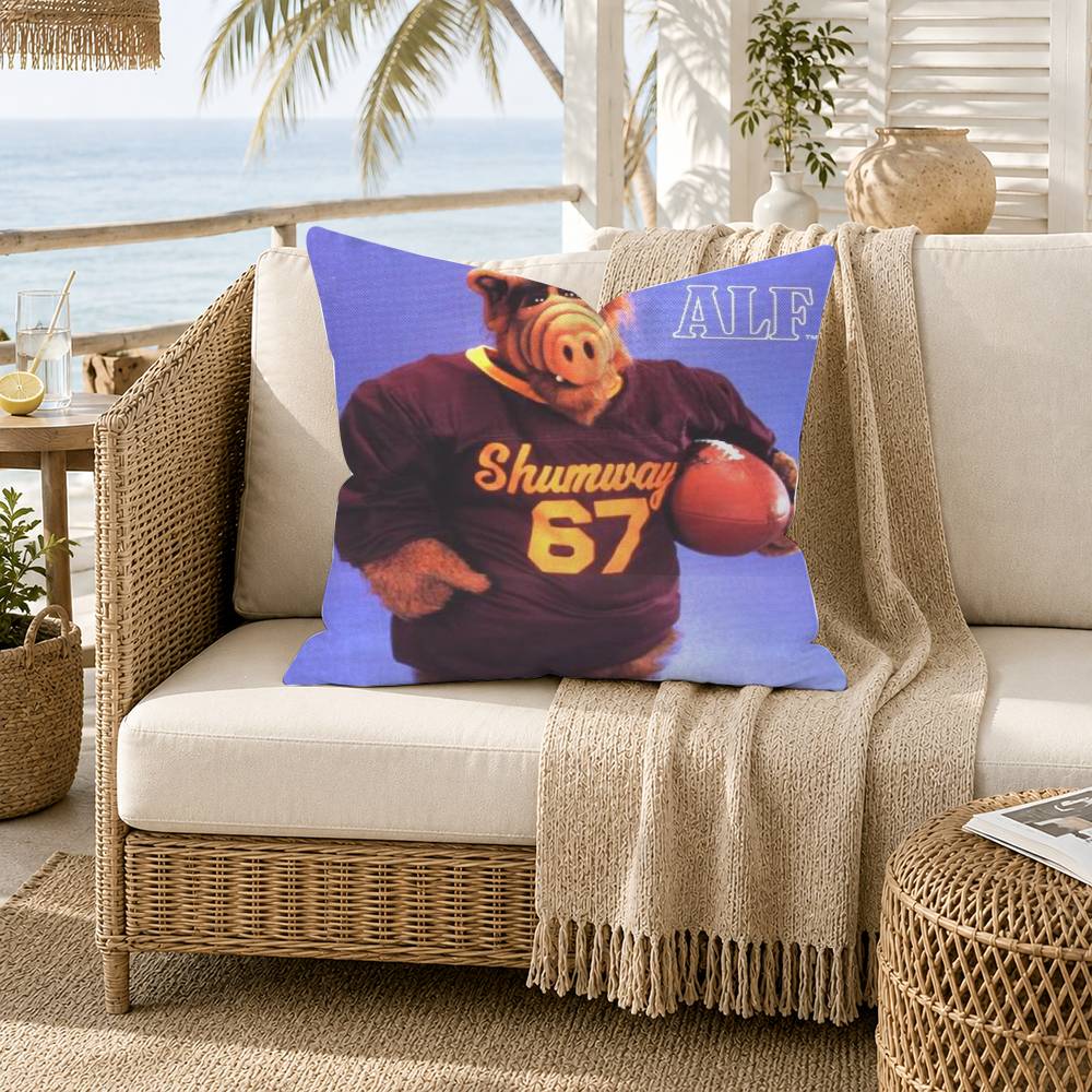 TV Series Alf Pillow Case for Sofa Living Room Home office Decor Protective Cover