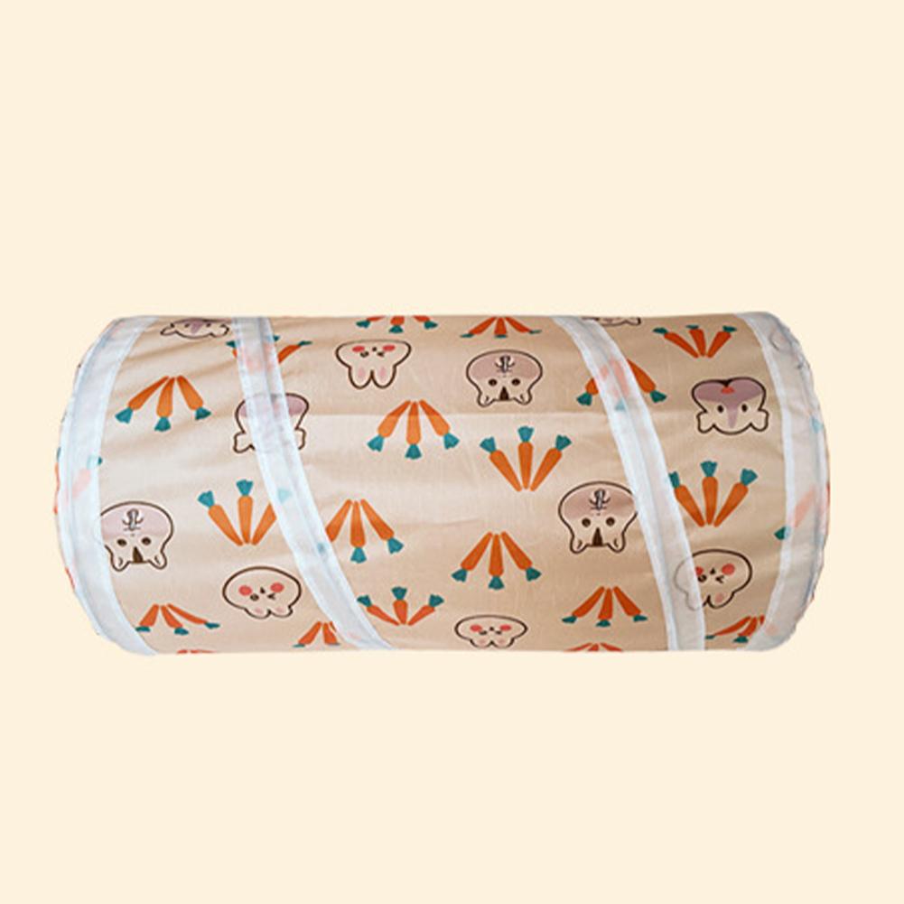 Tunele składane małe tunele aktywności dla zwierząt kryjówki akcesoria dla królików karłowatych świnek morskich kociąt