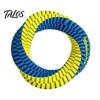 Tough Nylon Tug Toys Dog Dental Toy, Textured Woven Chew Interactive Teeth Cleaning Pet Care Round or Figure 8 Design, Washable Toy for Chewing