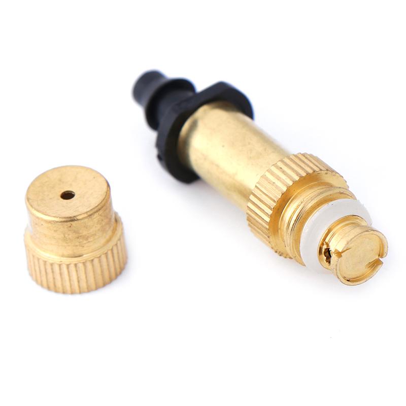 1/4" Copper Atomized Garden Watering Sprinkler Mist Irrigation Spray Nozzles QP 1/4" Copper Atomized Garden Watering Sprinkler Mist Irrigation Spray Nozzles QP