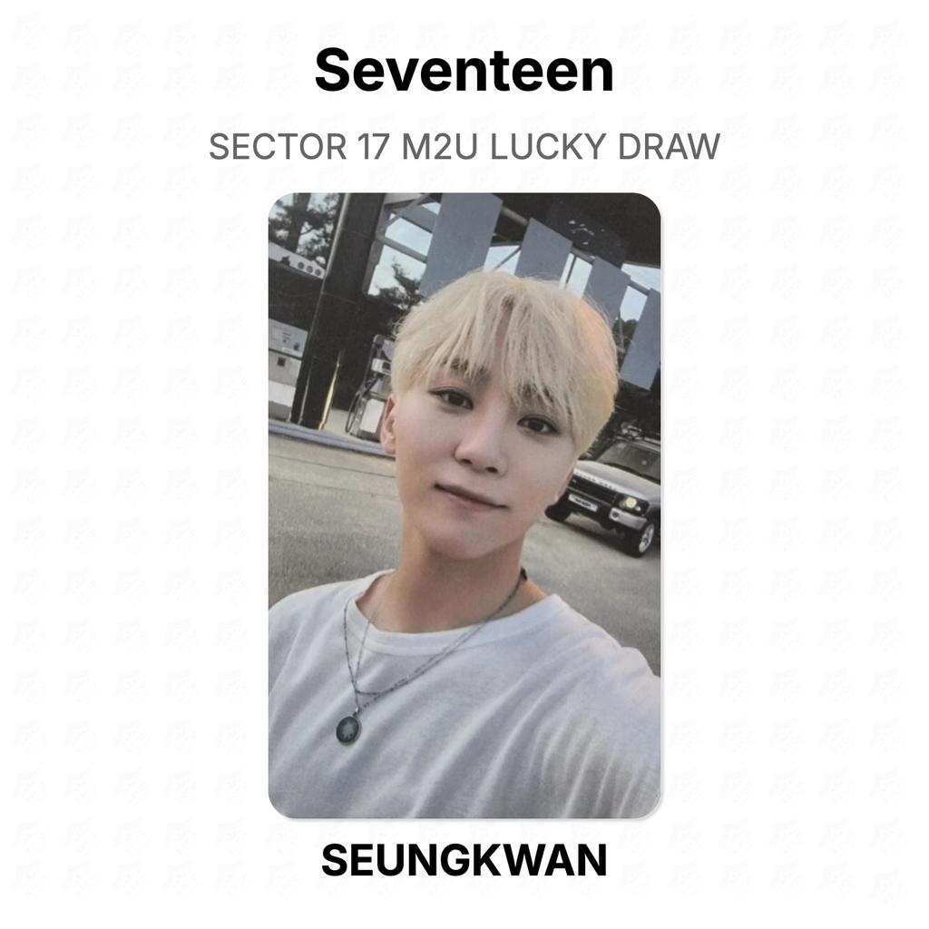 Seventeen SECTOR 17 M2U ESTRAZIONE FORTUNATA Fotocard Ufficiale