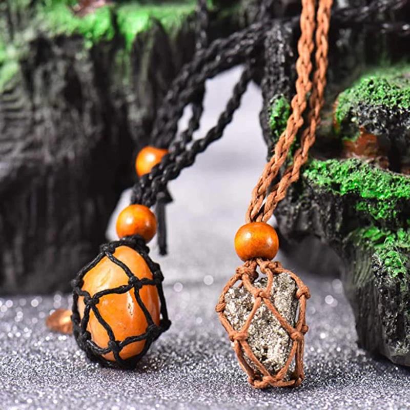 Stone Necklace DIY Cord Empty Holder Replacement Rope With Adjustable Length For Bracelet Jewel