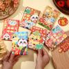 6pcs Traditional New Year Money Bag Blessing Money Packet Lucky Red Pocket  Celebration Party