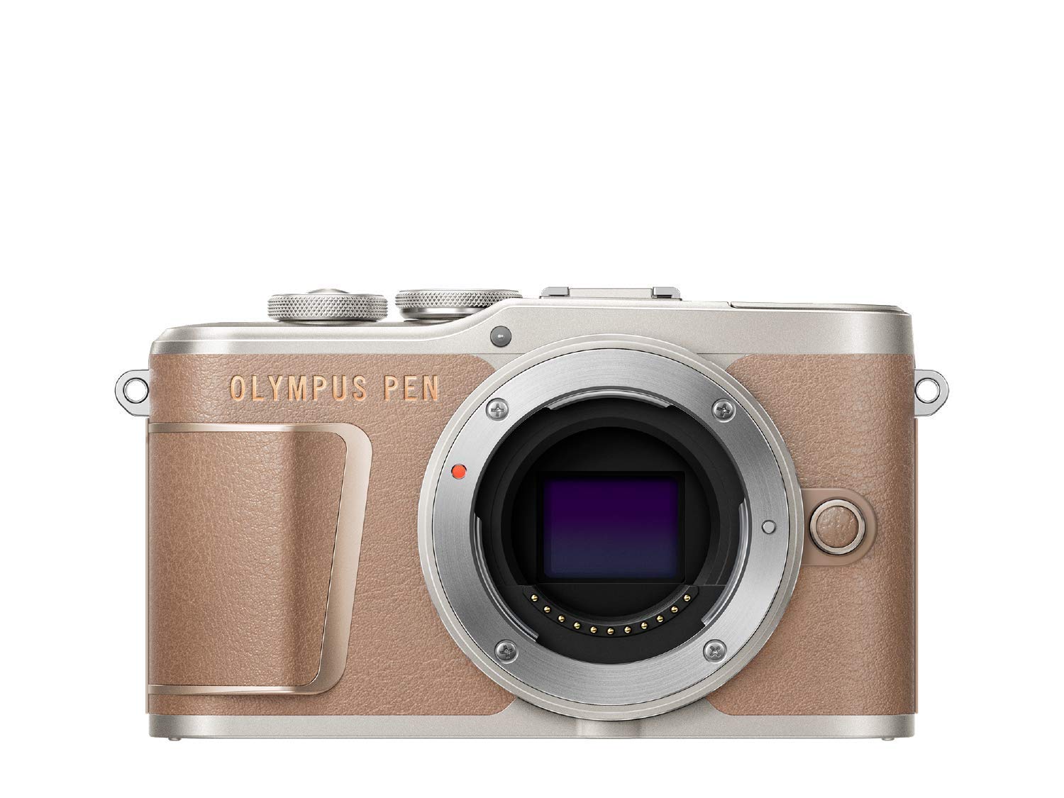 

Бездзеркальний фотоапарат OLYMPUS PEN корпус коричневий однолінзовий E-PL10