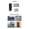 TTLock WIFI Version Double Side Fingerprint Waterproof Outdoor Gate Passcode Rfid Card Keyless Smart Door Lock