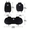 YRVR6 For Alfa Romeo Sportiva Tonale Giulietta 147 Duetto 1PCS Black Car Seat Cover Soft Cloth Anti-Slip Seat Cushion Auto Accessories