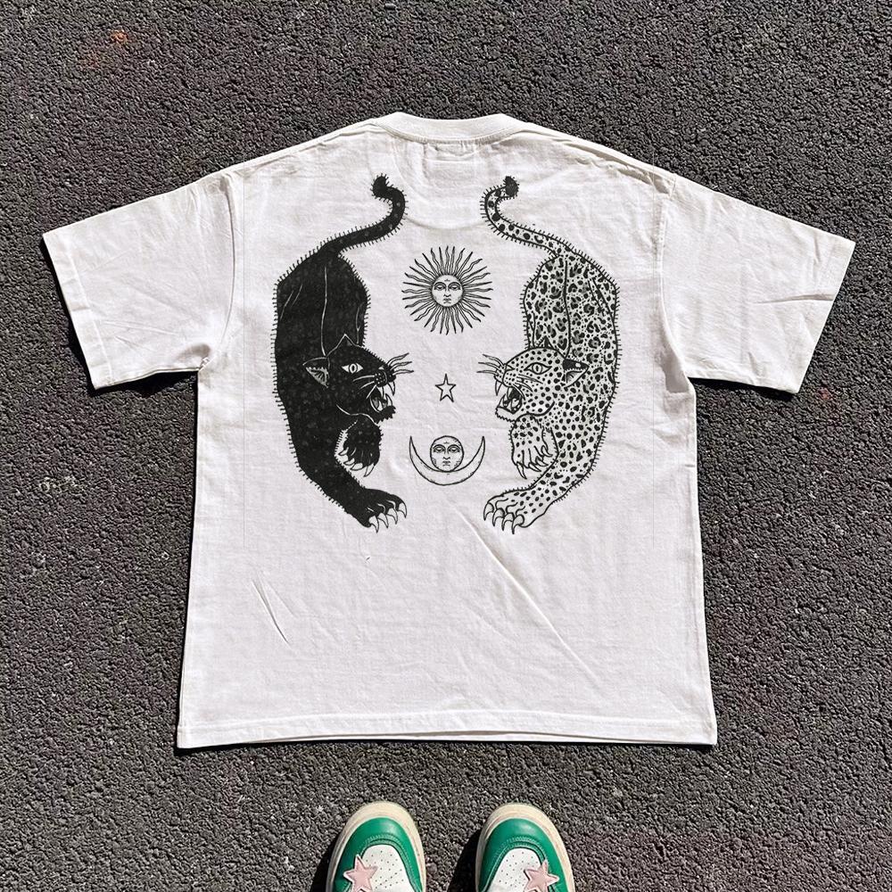 

American Streetwear Brand Retro West Coast Graphic T-shirt Summer Hiphop Men s T-Shirt Children s Clothing Tee Y2k Woman 4XL