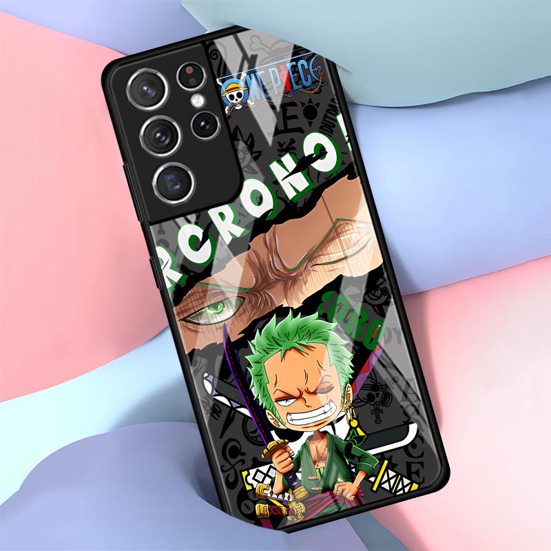 OneS P-ieceS ZoroS Phone Cover Case for Samsung Galaxy S25 S8 Note 10 20 8 9 S9 S24 Ultra S21 S22 S20 FE S10 S23 Plus