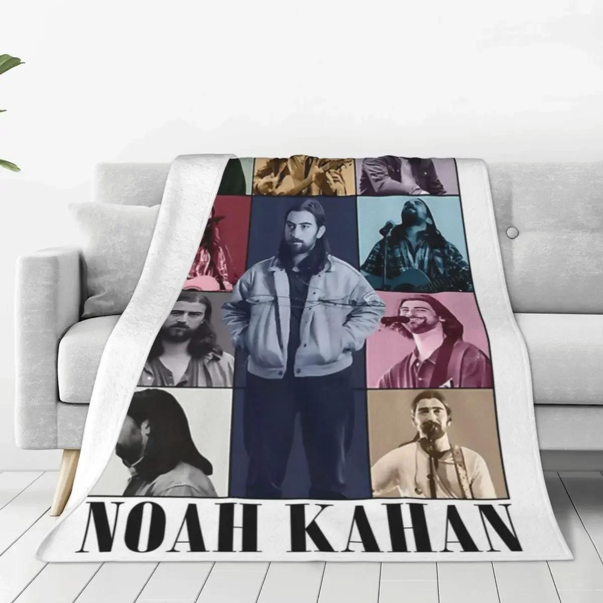 

Noah Kahan Blanket Singer Music Album Airplane Travel Flannel Bedding Throws Warm Soft Couch Bed Custom Bedspread Gift 75x90cm