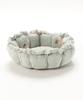 Fluffy Pet Reversible Round Pet Bed for Dogs and Pet Sofa with Cushion Bed, Cats, All-Season (Small, Green)