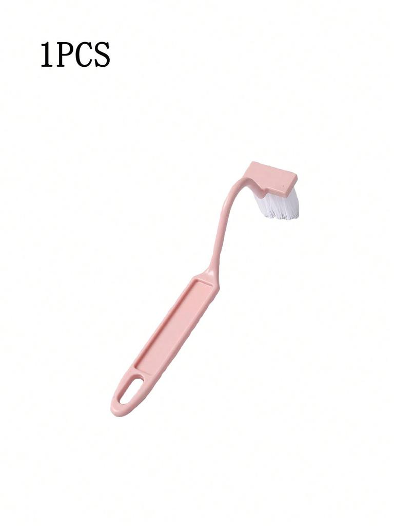 Curved V-shaped Toilet Brush with Long Handle and Soft Bristles, No Dead Corners for Cleaning, Wall Mounted Household Use