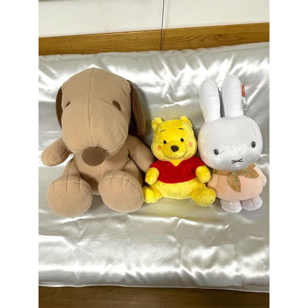 3-piece stuffed toy set Snoopy Winnie the Pooh Miffy