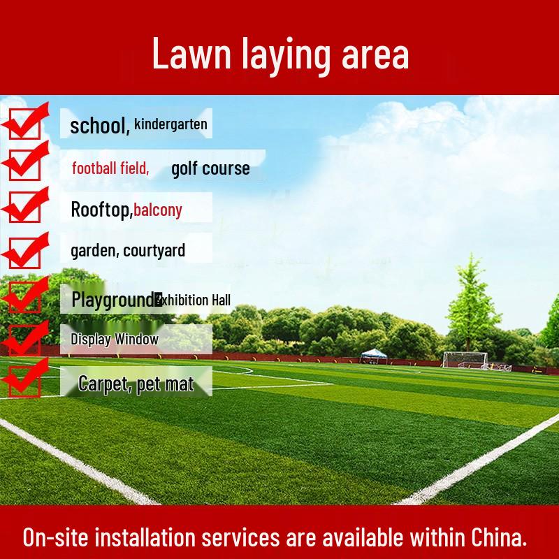 Artificial Grass Carpet for Kindergarten: Synthetic Turf for Playgrounds, Gyms & Lawn Fencing