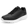Mens Sports Shoes New Lightweight Snug Leather Casual Sneakers Retro Trendy Anti Slip Training Flat Running Shoes for Man