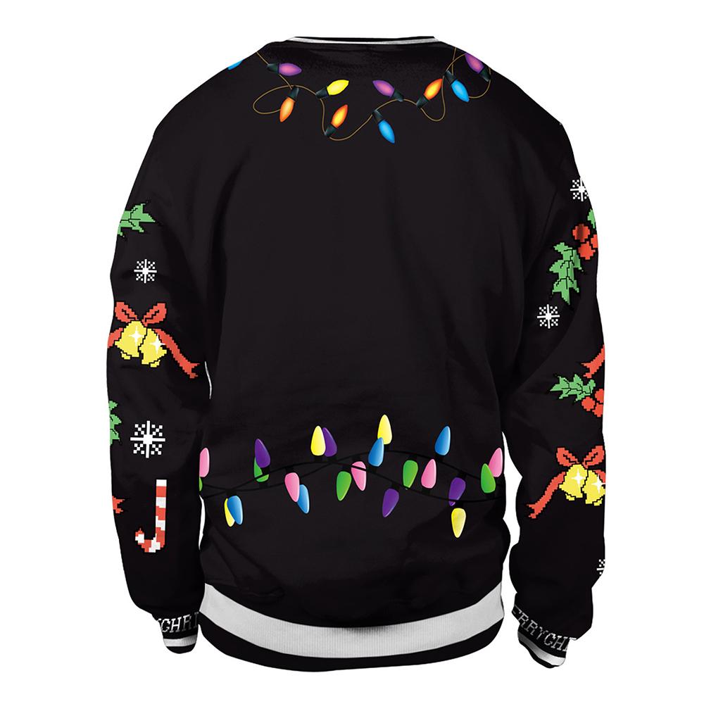 Ugly Xmas Christmas Sweater Santa Elf Popular Women Men Winter Warm Sweatshirts