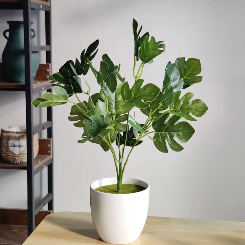 30cm Artificial Potted Scene Desktop Home Office Shelf Decoration Desktop Landscape Bonsai Wedding Room Party Accessories Vine